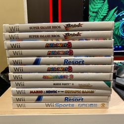 Wii Games For Sale !! $40 Each !