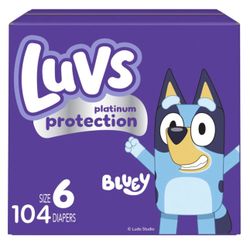 Luvs Size 6 Diapers 