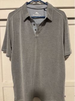 Tommy Bahama Grey Polo Shirt