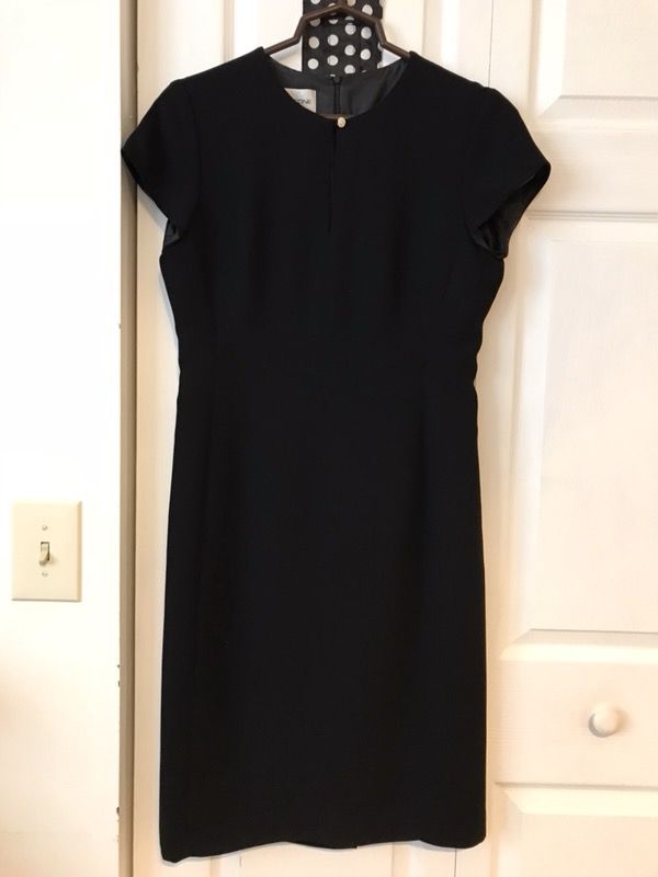 Ladies Black Dress, Size 6, Evan-Picone, Fully-lined