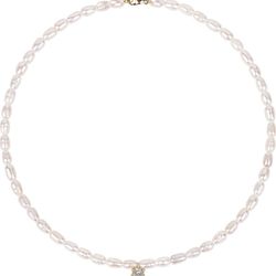 Baroque Pearl Beaded Choker Necklace