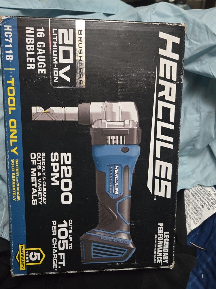 HERCULES™ 20V Brushless Cordless, 16 Gauge Nibbler