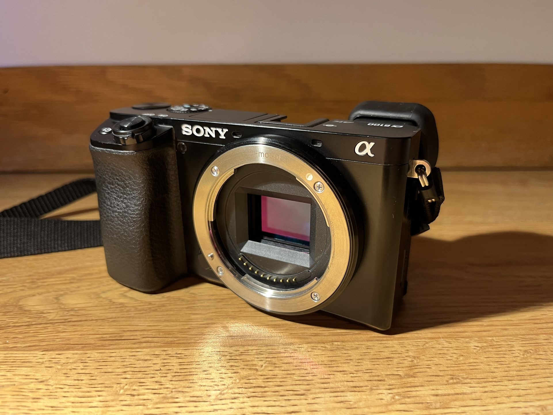 Sony a6100 mirrorless aps-c Camera Body
