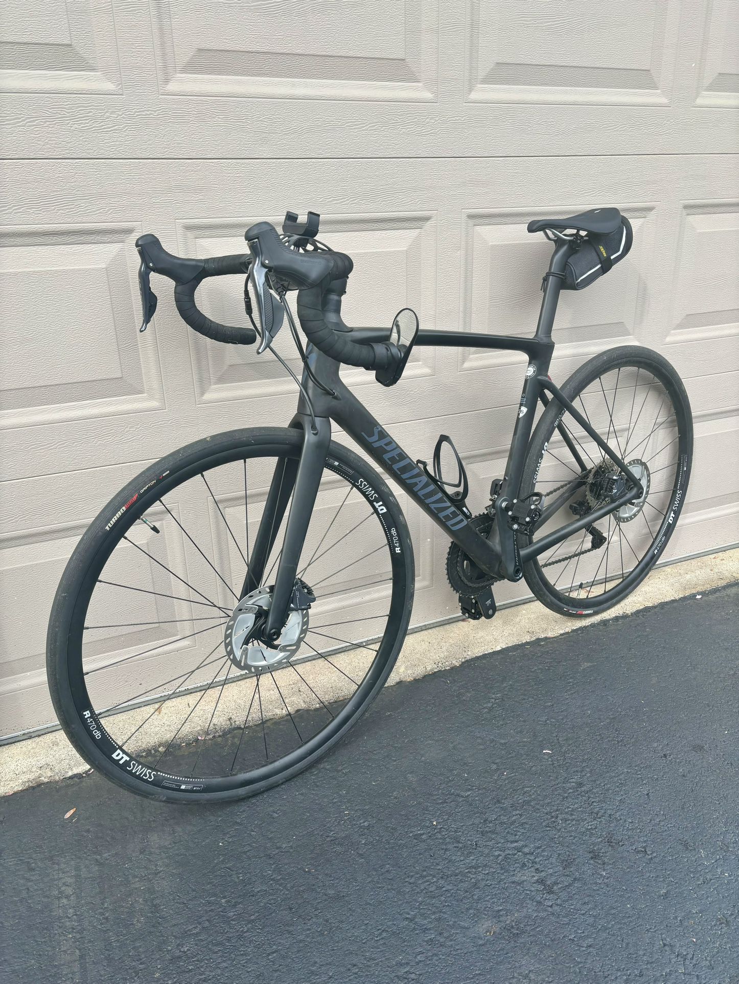 Road Bike - Specialized 2020 Roubaix Comp (Satin Carbon/Black)