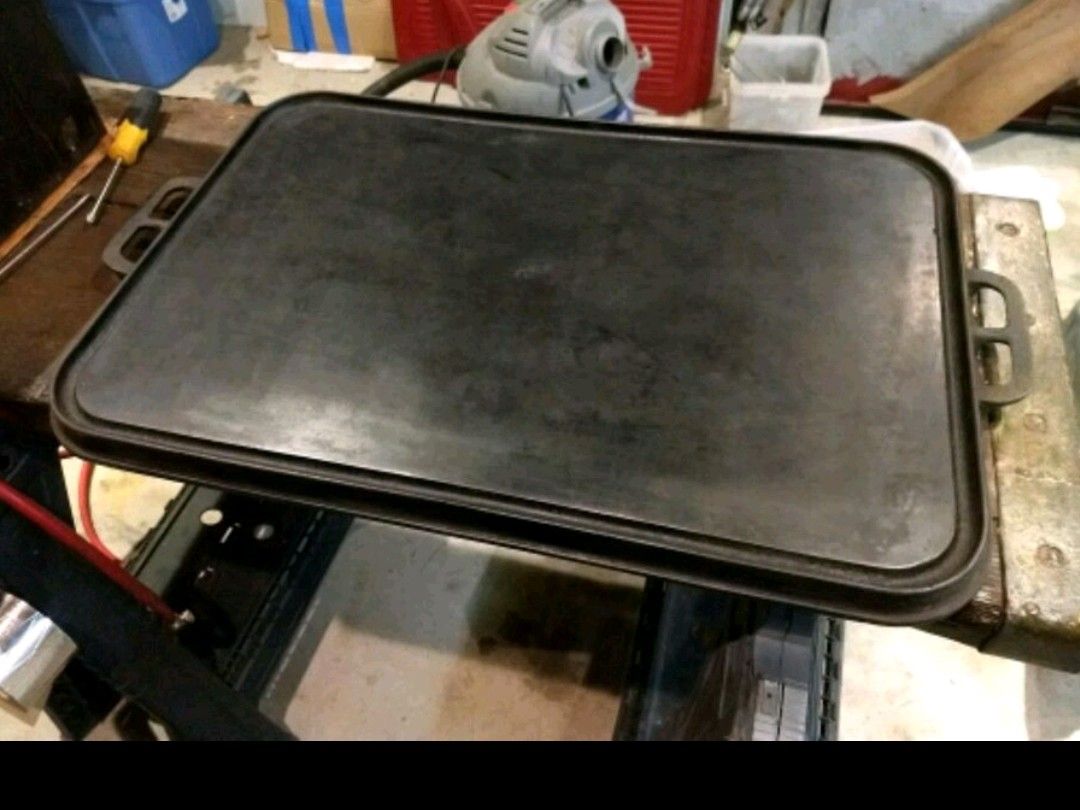 Long Cast Iron Griddle