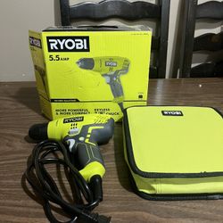 Ryobi 5.5 Amp Variable Speed Drill 