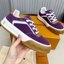 Louis Vuitton Sneakers Purple 🟣💜