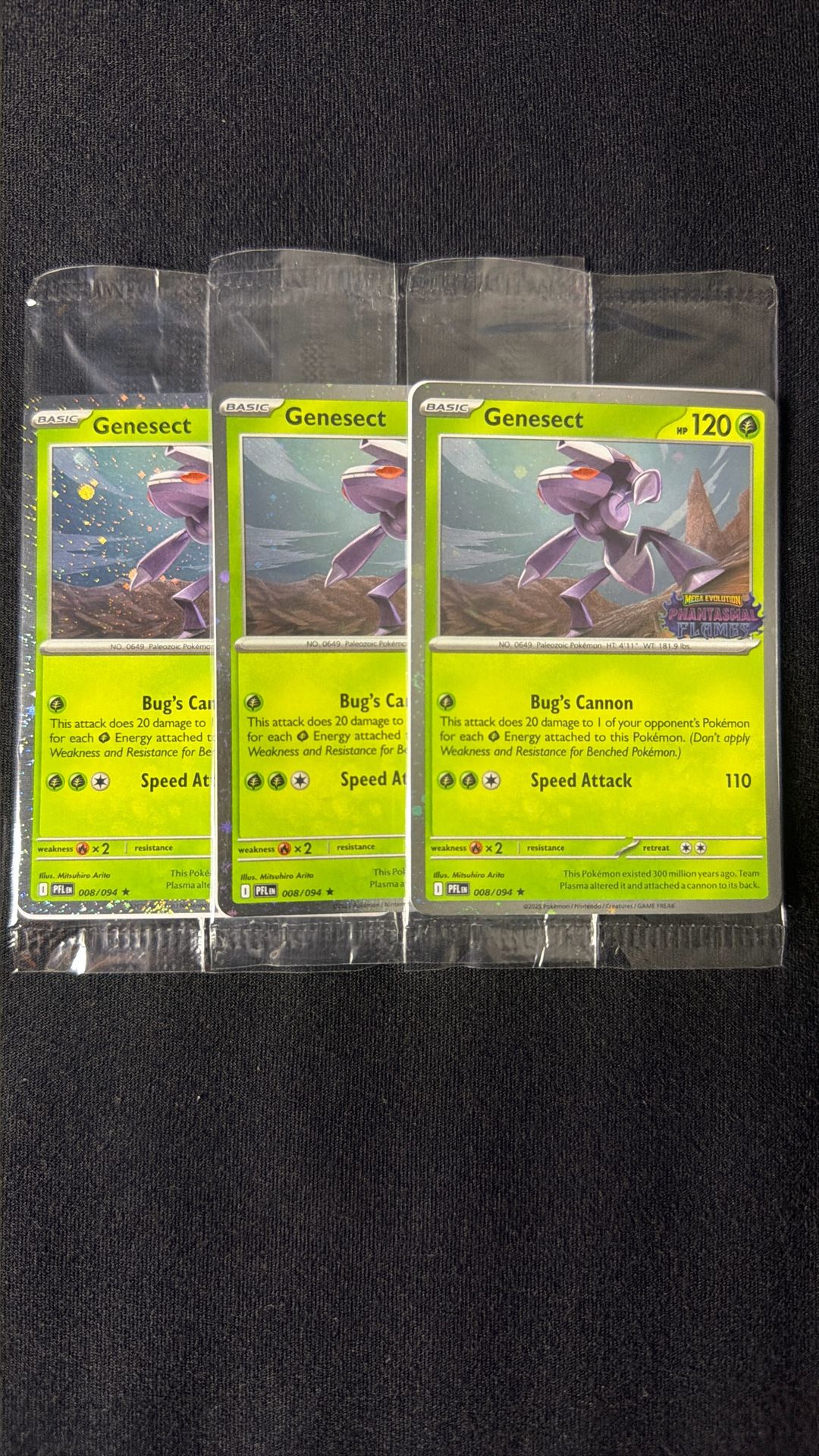 Phantasmal Flames Promo Genesect