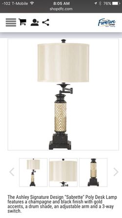 Ashley Lamp NIB