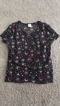 Blouse sheer with undershirt size 10-12 girls
