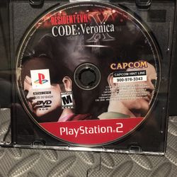 Resident Evil Code Veronica Ps2 