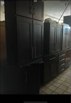 Espresso Kitchen Cabinets