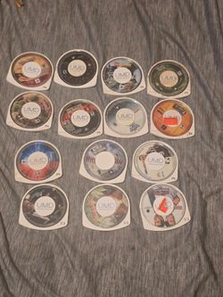11 PSP games and 3 movies