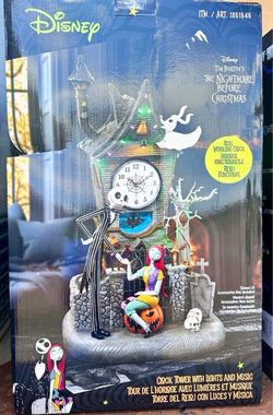 Nightmare Before Christmas 22” Tower Clock
