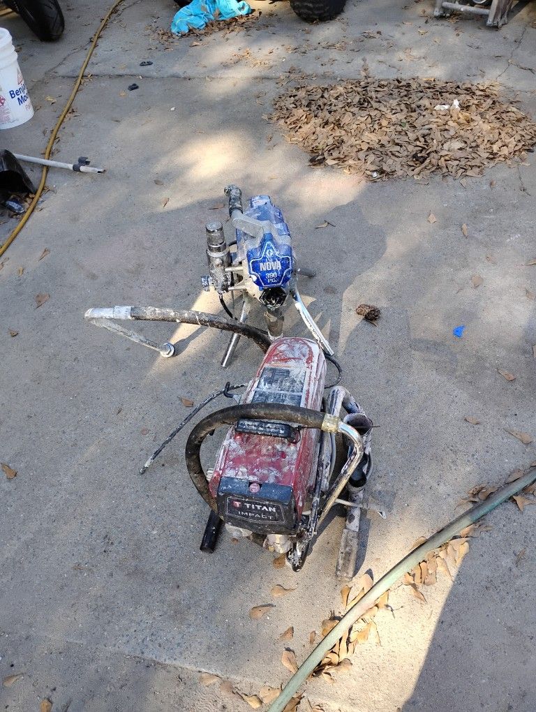 440 Titan paint Sprayer, Nova 390 Pc Sprayer