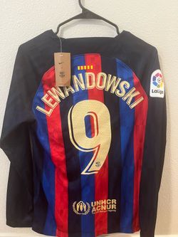 Lewandowski jersey home long sleeve