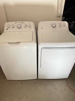 GE washer and electric set