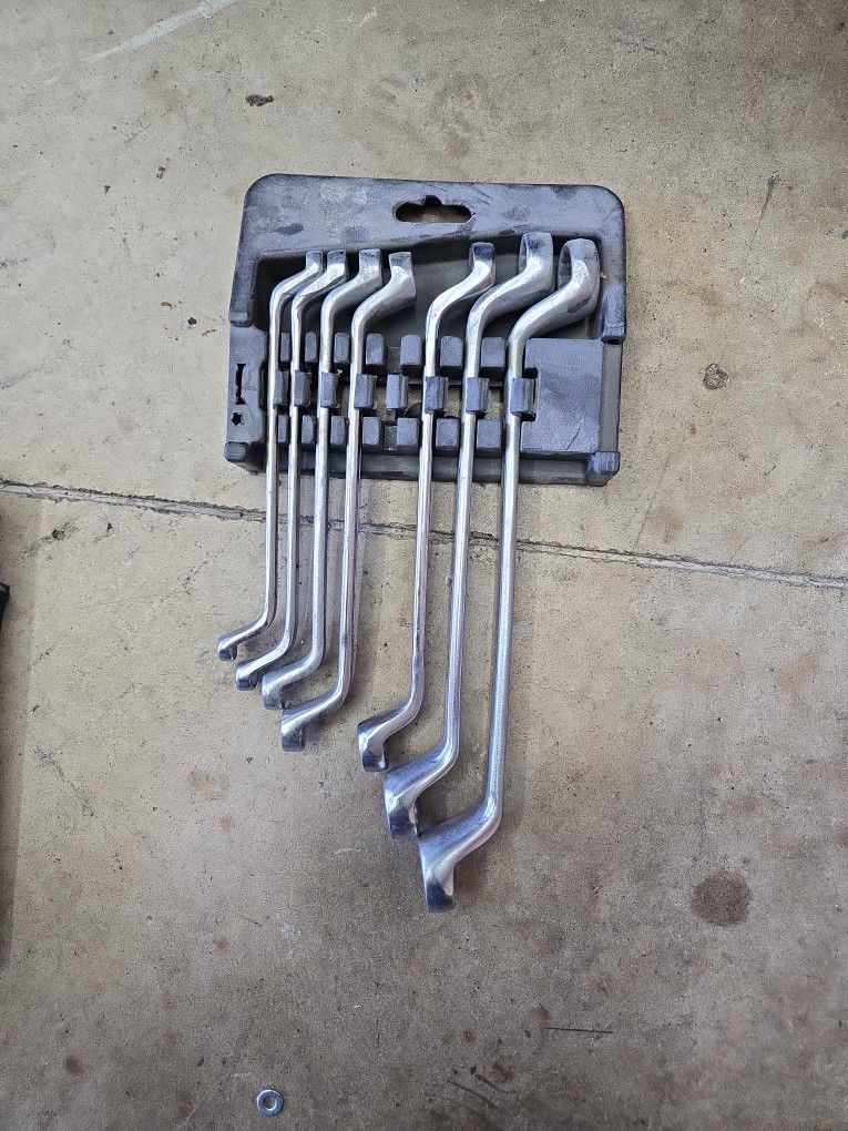 SAE Offset Box End Wrench Set,