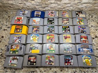 Nintendo 64 N64 Video Games