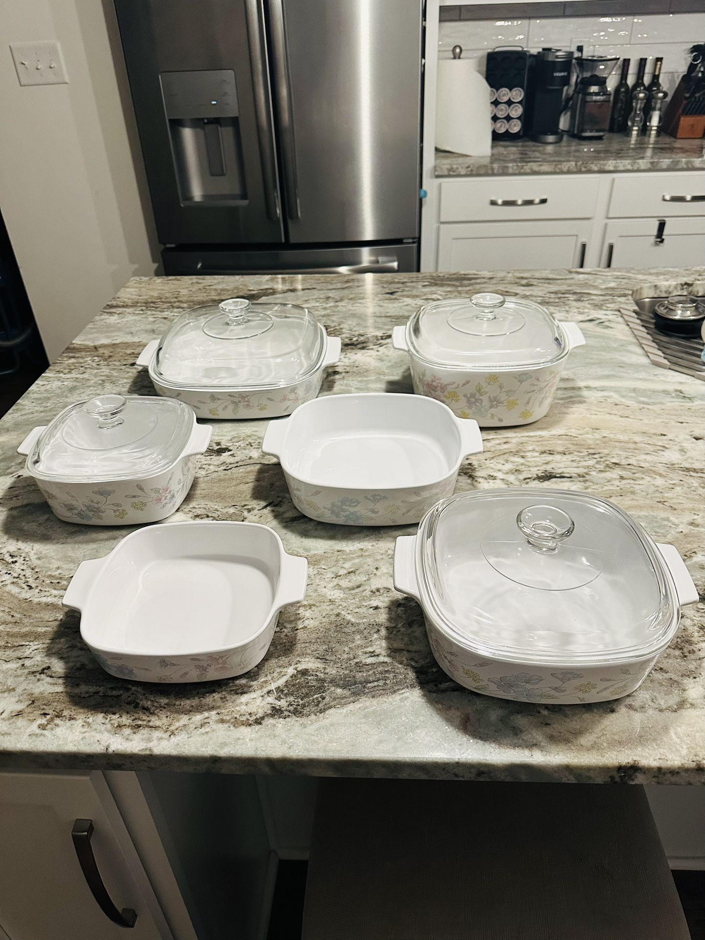 Pastel Bouquet 1(contact info removed) Set Of 6