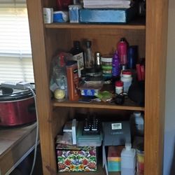 2 Identical Shelves With Bottom Drawer Storage