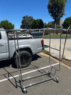 Heavy Duty Rolling Clothes Rack