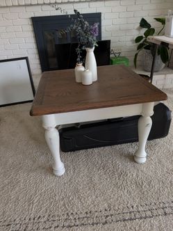 Solid Wood Farmhouse Coffee Table