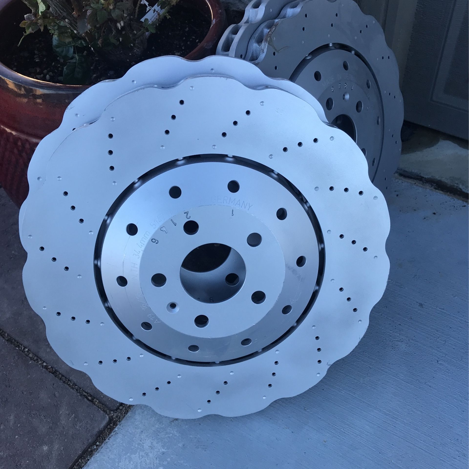 Audi R8 Rotors Set Front Rear Brembo Brake Job Available 