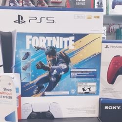 PlayStation 5 Disc Fortnite Bundle  Availabile On Payments Option 