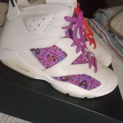 Jordan Retro 6 Quai 54 Purple