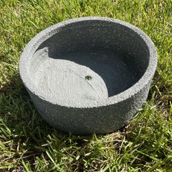 Table top fire pit, starter kit, glass, and bowl