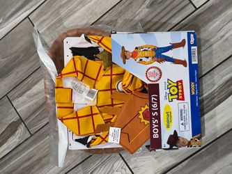 Disney Pixar Toy Story Woody Boys Costume Size 6/7