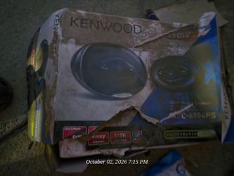 Kenwood KFC-6984PS 6x9 Car Speakers (MUST GO BY SATURDAY)