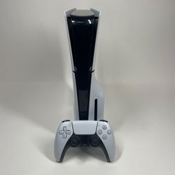 Sony PlayStation 5 Slim Disc Edition PS5 1TB White Console Gaming System