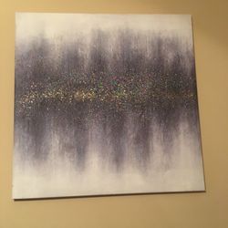 Glitter Wall Canvas 