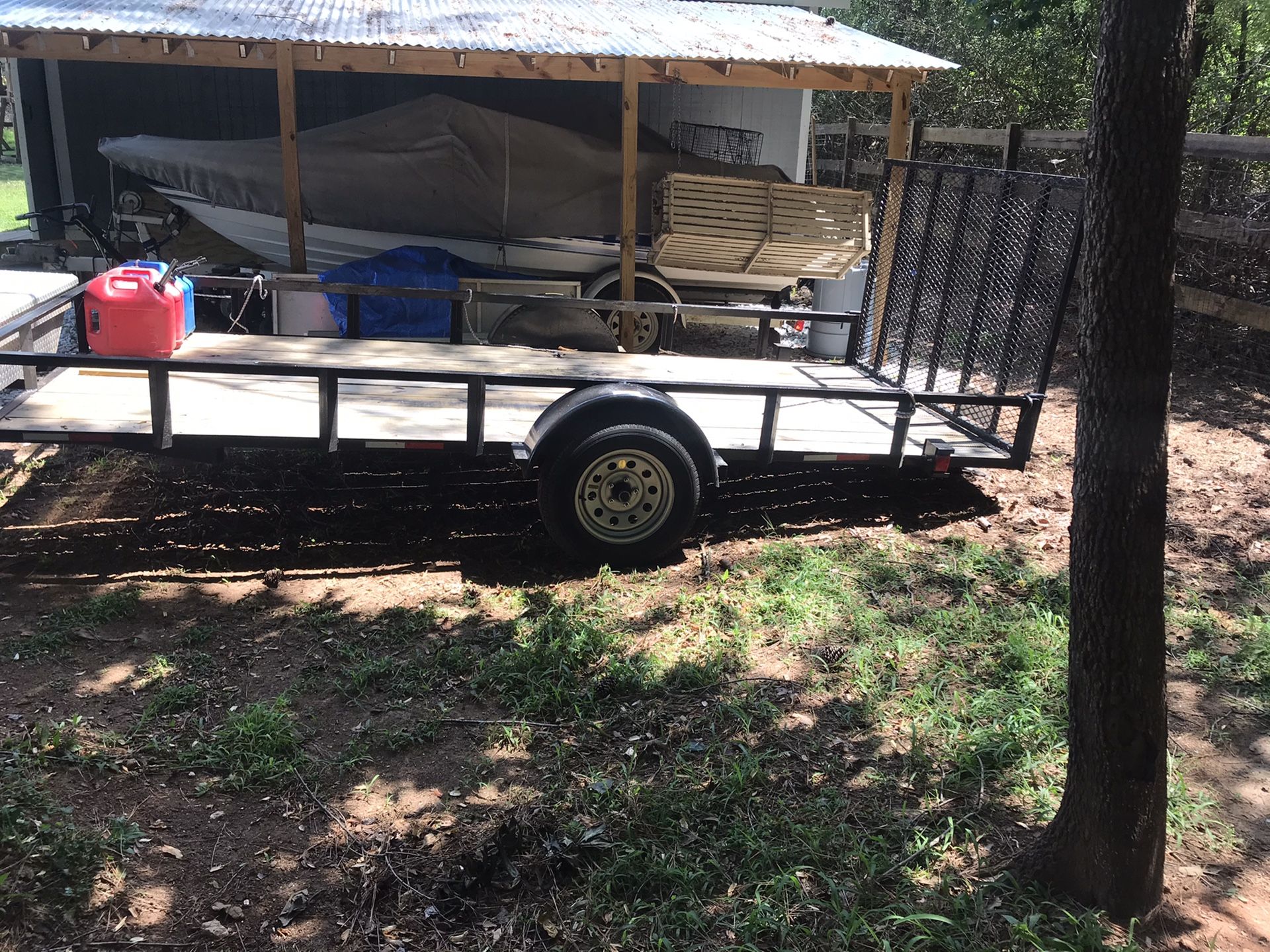 2019 6 1/2x14 utility trailer 3500lb axle