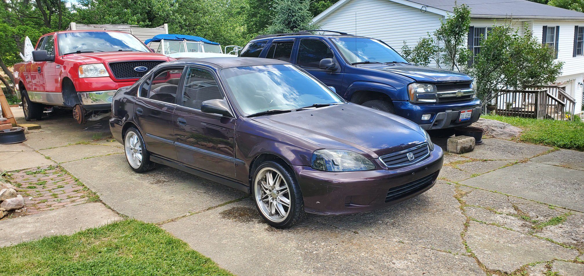 2000 honda civic from Florida only 107k on whole car