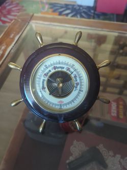 Vintage German nautical barometer