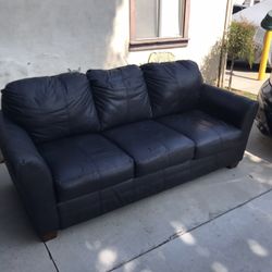 Leather Couch 