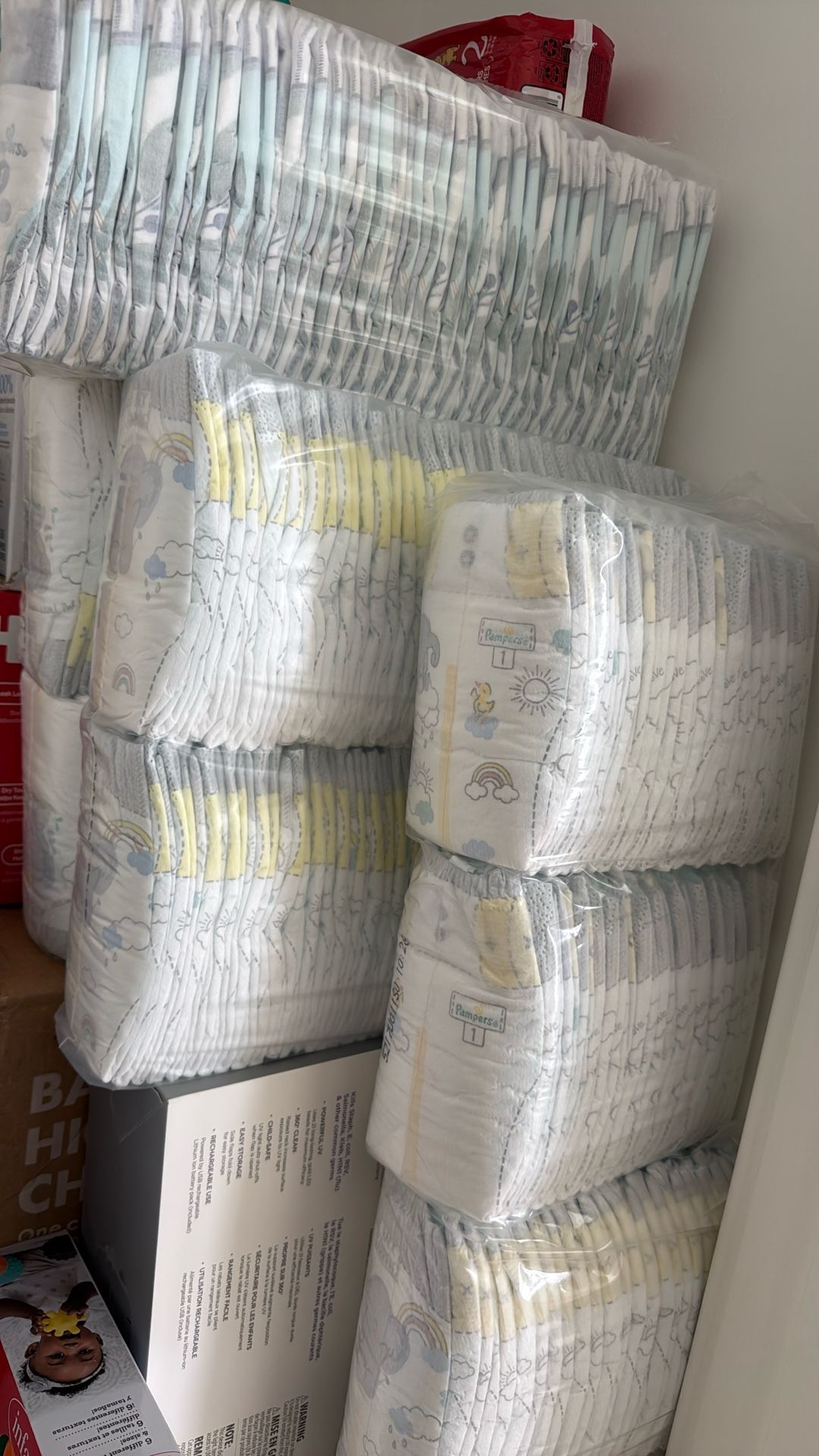 Free Size 1 Diapers
