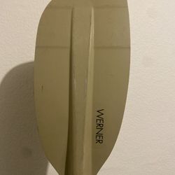 Werner boat paddle 