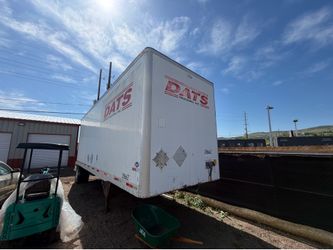 28ft Utility plated trailer