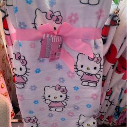 Hello Kitty Daisy blanket 
