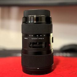 Sigma 18-35mm 1.8 for Canon EF Mount