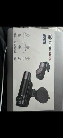 Terunsoul Dash Cam + Rear cam for car