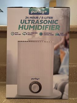 New- 24 Hour/ 5Liter Ultrasonic Humidifier