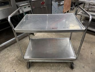 20x33 Stainless Steel Bus Cart Vollrath 97161 Heavy Duty 2 Tier #5155
