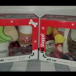 New Set of 2 Dog Toy Gift Sets