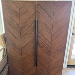 crate and barrel estilo cabinet