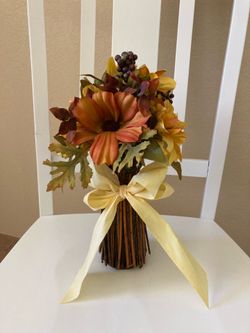 Silk Flower Arrangement-$7
